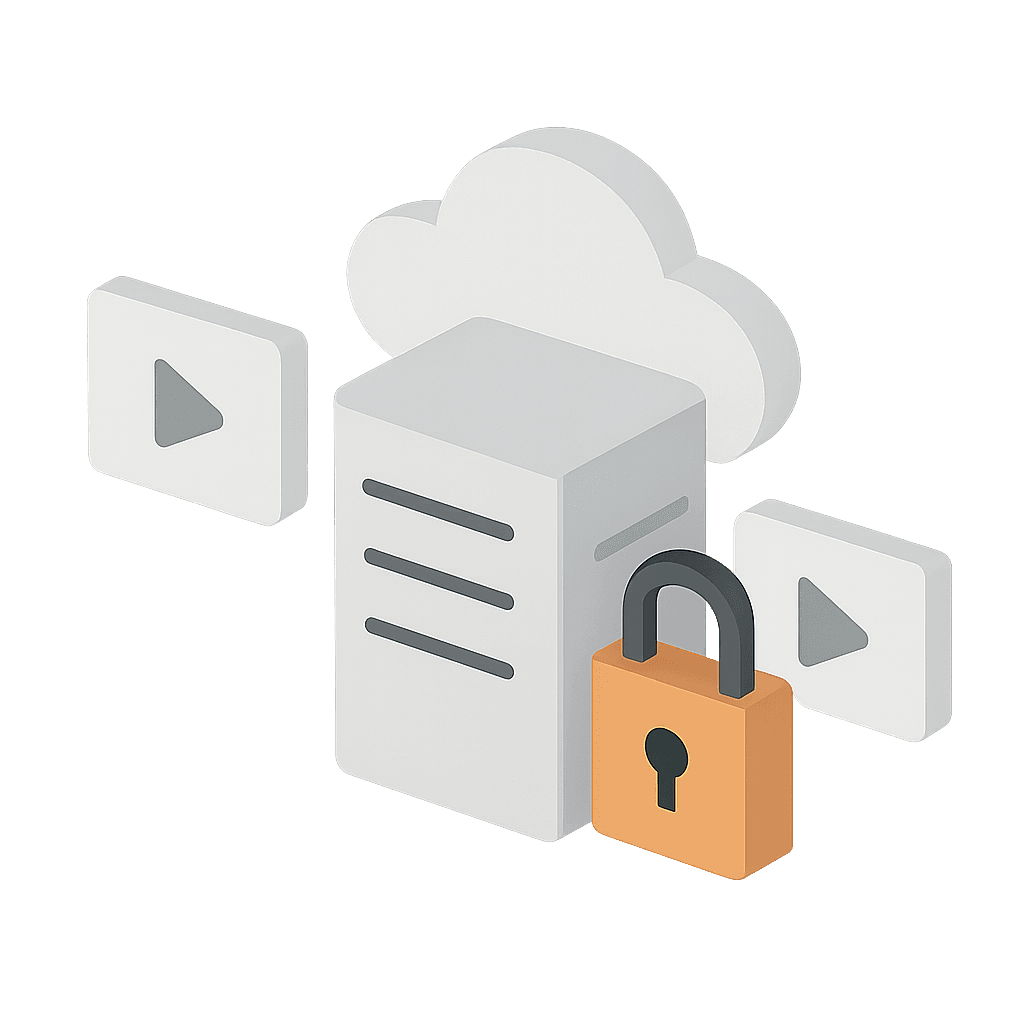 Centralisation sécurisée des vidéos en France
