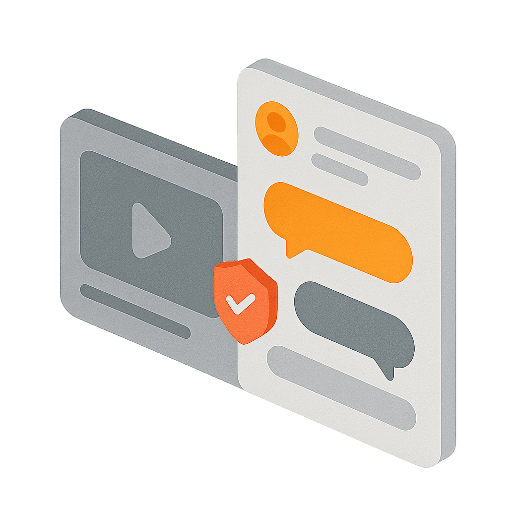 Module de chat interactif avec modération et interface animateur