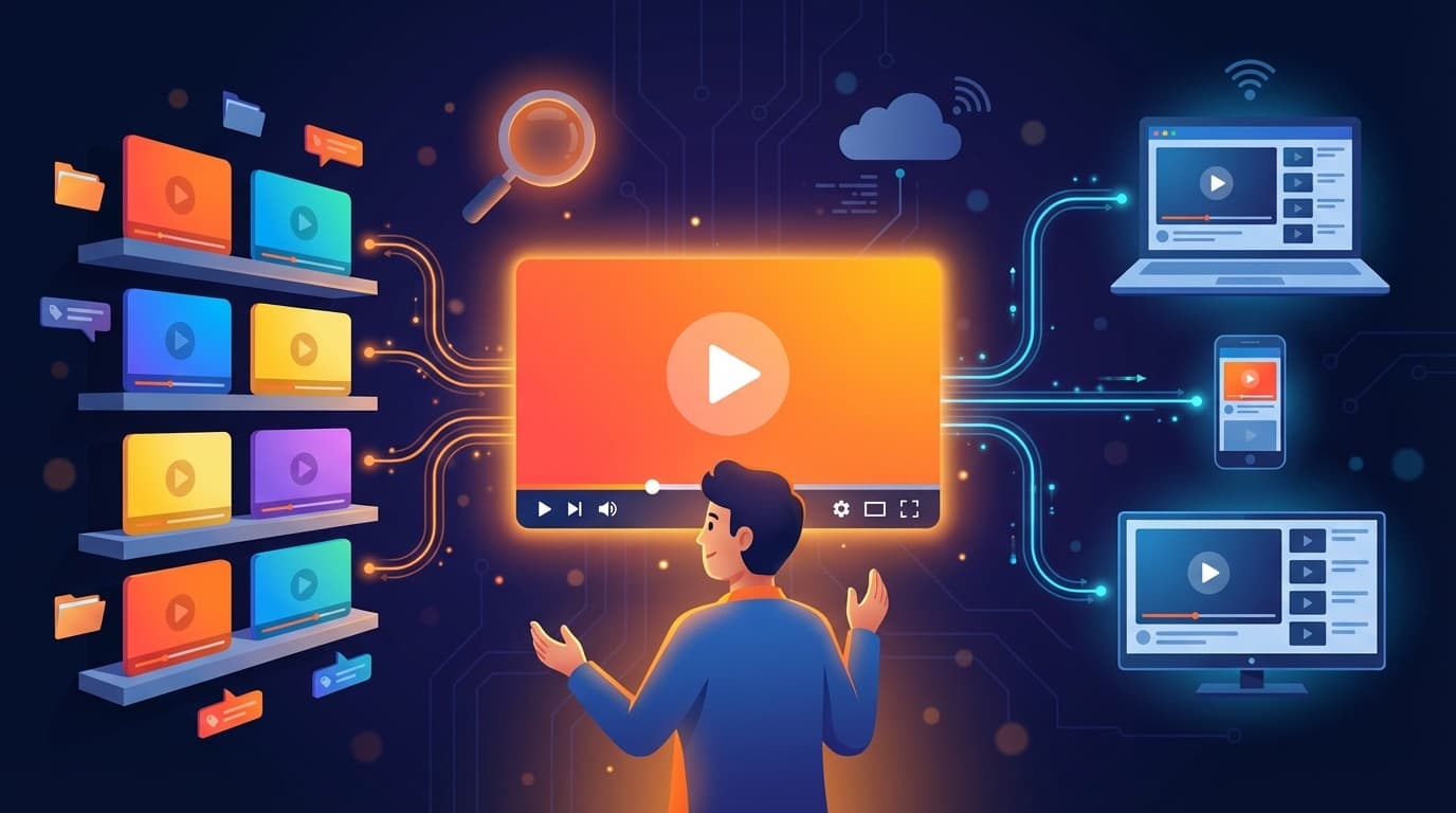 CMS vidéo, valorisez vos contenus vidéos dans le temps !